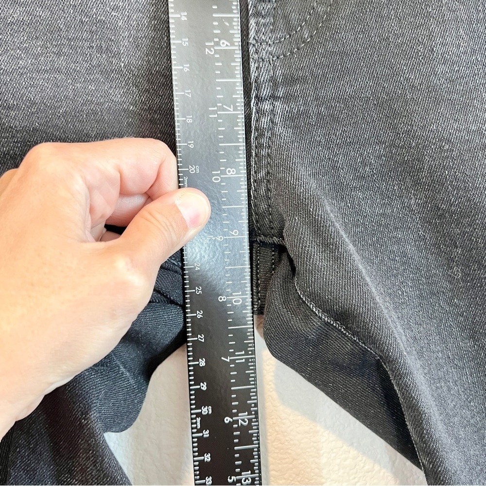 Everlane The Authentic Skinny Jeans Womens 28 Black Dark Wash High Rise Stretch - Picture 5 of 9